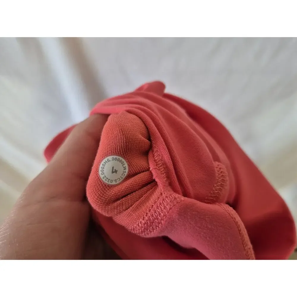 lululemon athletica Coral Pink High-Waist Leggings
